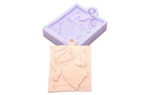 MOLDE SILICONE ANGELE 5X6.9CM MLD159