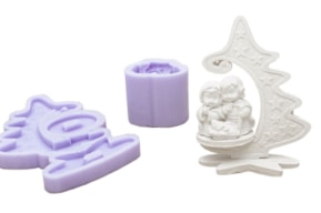 MOLDE SILICONE PINHEIRO PRESEPIO 7X9.3CM MLD146