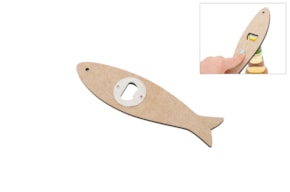 SET 6 OPEN CARICAS SARDINES 5.5X20.5X0.5CM MDF