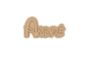NOMBRE PERSONALIZABLE HASTA 5 LETRAS C/PLACA