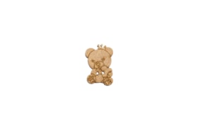 SET 12 BUTTONS 2.2X3X0.3CM MDF