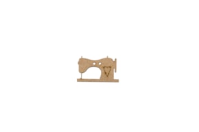 SET 12 BUTTONS  3X1.9X0.3CM MDF