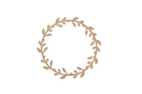CROWN 25X25X0.3CM MDF