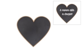 HEART BOARD WITH SLATE
