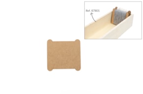SET 4 BOARDS 12X12.5X0.3CM MDF