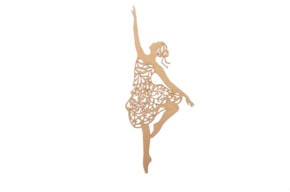 DANCER 16.2X40X0.3CM MDF