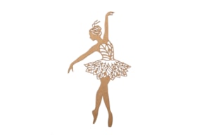DANCER 21.4X40X0.3CM MDF
