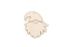 SET 4 APLICATIONS SANTA CLAUS 8X8.6X0.3CM CHOUPO
