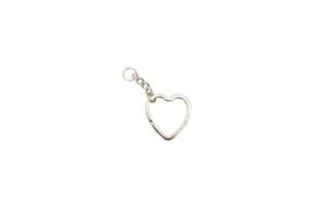 JGO 6 LLAVERO CORAZON D.3CM