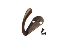 SET 4 GANCHOS METALICOS 3.5CM