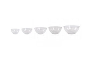 SET 5 MOLDES ACRILICO D.6-14CM