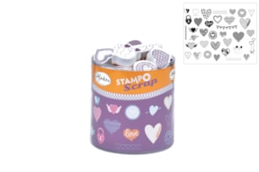 CREATIVE STAMP HEART 03720
