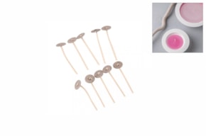 Wick for tealight candle 50 mm - waxed,  10 pcs. RAYHER