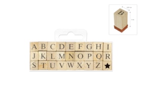 STAMPO ALPHABET SMALL 2cm  03472