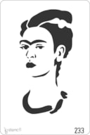 PLANTILLA 20X30CM 233 BUSTO MUJER