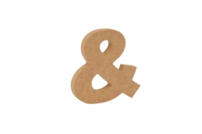 SET 3 LETRAS & 15X1.6CM MDF