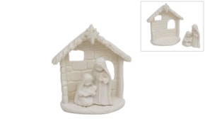 NATIVITY FAMILY 8.3X3.3X9CM