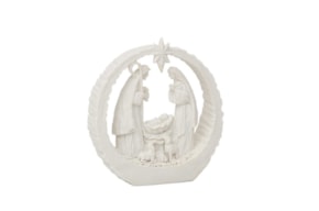 NATIVITY FAMILY 17X5X17.5CM