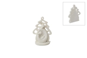 NATIVITY FAMILY 4.2X1.8X6CM PLATE BACK