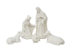 NATIVITY FAMILY 5P  10X10X25.5CM