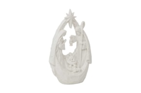 NATIVITY FAMILY 12.5X4.5X20CM