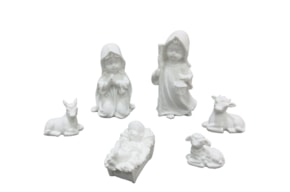 NATIVITY FAMILY 6P  5.3X5.2X10CM