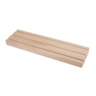 Wooden holder with 3 slots, FSC 100%, 18x5cm,  RAYHER