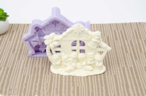 SILICONE MOLD NATIVITY FAMILY 14,5x11,5x3,5CM MLD173