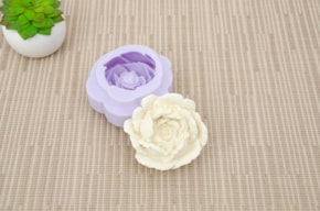 MOLDE SILICONE FLOR 8X3,5CM MLD180