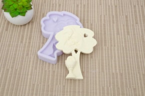 MOLDE SILICONE ARBOLE BELENE 11,5X9X1,5CM MLD184