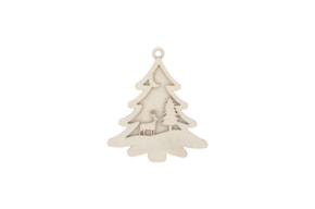 SET 4 APLICACIONES DUPLA PINO 8.7X10X0.3CM CHOPO