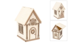 CHRISTMAS HOUSE 21.8X34.6X23CM