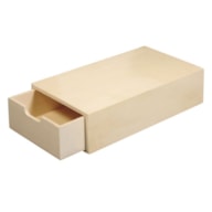 Wooden case FSC Mix Credit, 20x10x5cm, pull-out comp. RAYHER
