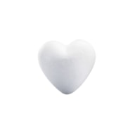 Styrofoam heart 12 cm, full RAYHER