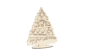 ARVORE CON SAGRADA FAMILIA 19.7X25.4X0.4CM CHOPO
