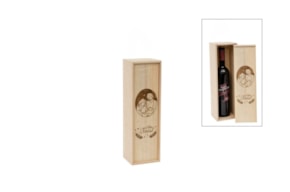 BOX FOR BOTTLE FELIZ NATAL 37X11X10CM