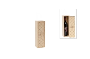 BOX FOR BOTTLE FELIZ NATAL 37X11X10CM