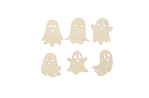 SET 12 HALLOWEEN GOSTS 5.5X0.3CM CHOUPO