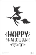 PLANTILLA 20X30CM 361 HALLOWEEN