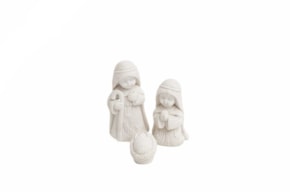 HOLY FAMILY 3 PIECES  4.5x3.5x8.5CM