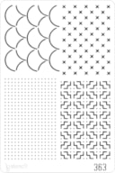 PLANTILLA 20X30CM 363