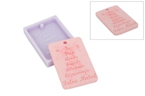 MOLDE SILICONA PLACA SENTIMENTOS 8X5.5CM  MLD211