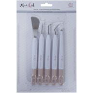 SET 5 TOOLS 16.5-18CM  ROSE ALUA CID