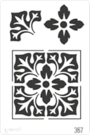 PLANTILLA 20X30CM 367 TEJA