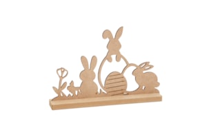 EASTER SCENE 25X4X16X0.3CM MDF