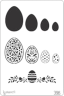 PLANTILLA 20X30CM 396 HUEVO DE PASCUA