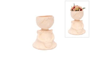 CACHE POT NIÑA 12.5X17.5CM