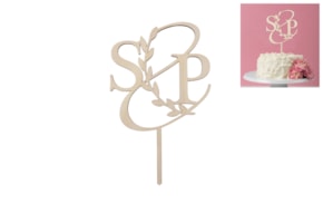CUSTOMIZE CAKE TOP 15X26X0.4CM CHOUPO