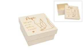 BOX PAPA 16X16X8CM