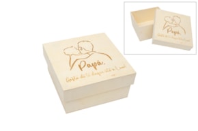 BOX PAPA 16X16X8CM